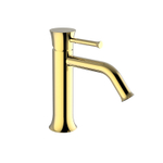 8Y30133P-002 Смеситель SCACCOMATTO PAVE GOLD для раковины золото (руч. работ.) с донным клапаном
