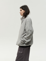 Zip-Up Sweatshirt Grey