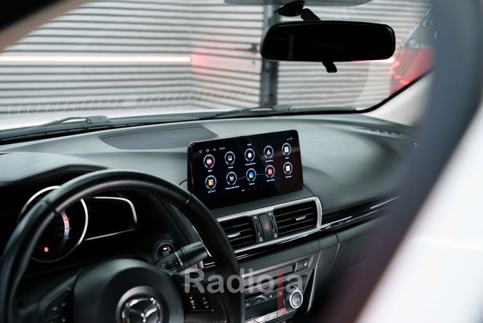 Магнитола для Mazda 3, Axela 2013-2019 - RDL-Mazda3 экран 10.25" на Android 13, Быстрейшая, UIS7870, 4G SIM-слот
