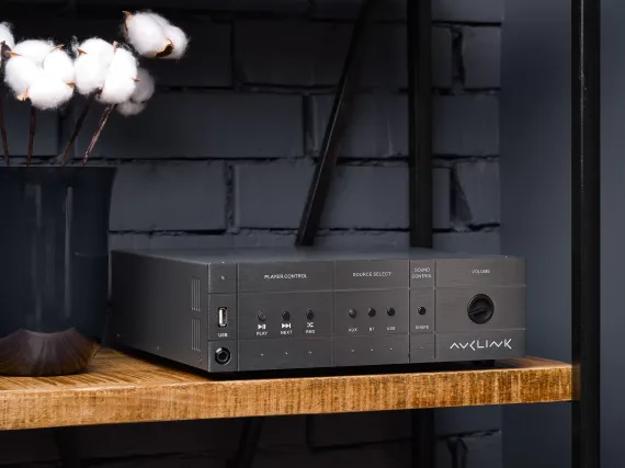 AVCLINK Q-60 Микшер-усилитель с современным дизайном