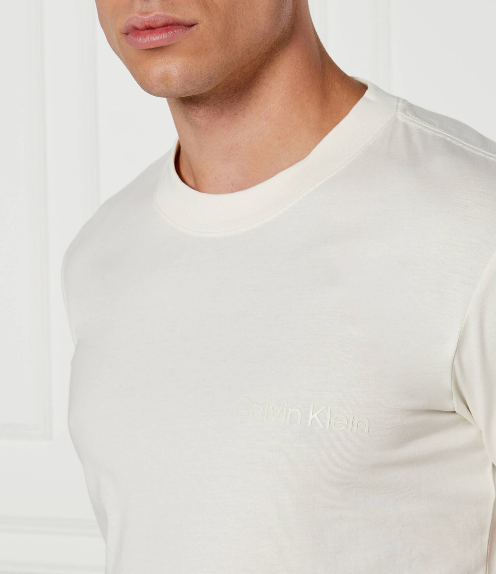 Футболка CALVIN KLEIN JEANS - экрю(J30J326402)
