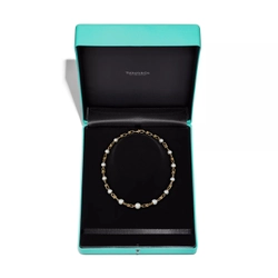 Колье из жёлтого золота с жемчугом, Tiffany ⚜️Hard Wear Pearl