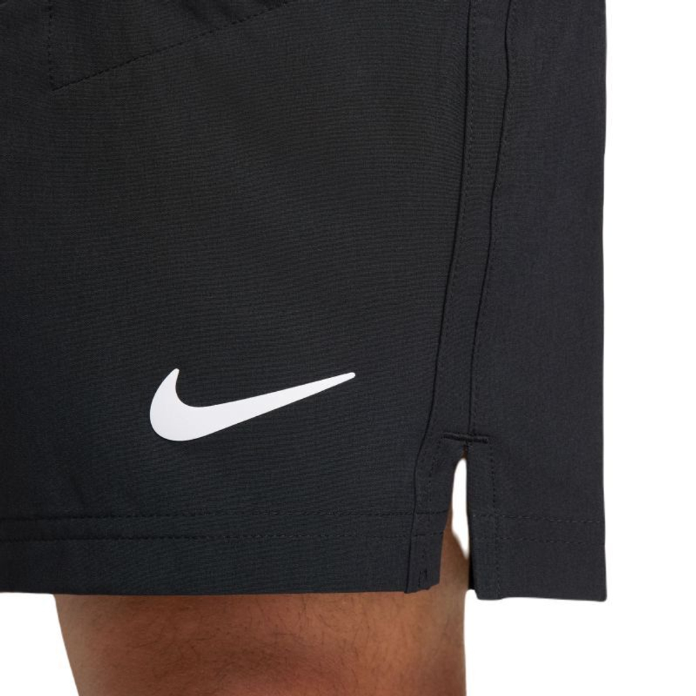 Мужские теннисные шорты Nike Court Dri-Fit Advantage 9" Tennis Short - black/black/white