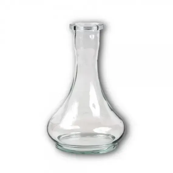 Transparent hookah flask