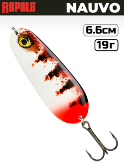 Блесна RAPALA Nauvo NAV19 / 6.6 см, 19 г, цвет CRHD