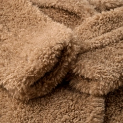 UGG Длинное плюшевое пальто Gertrude, песочный