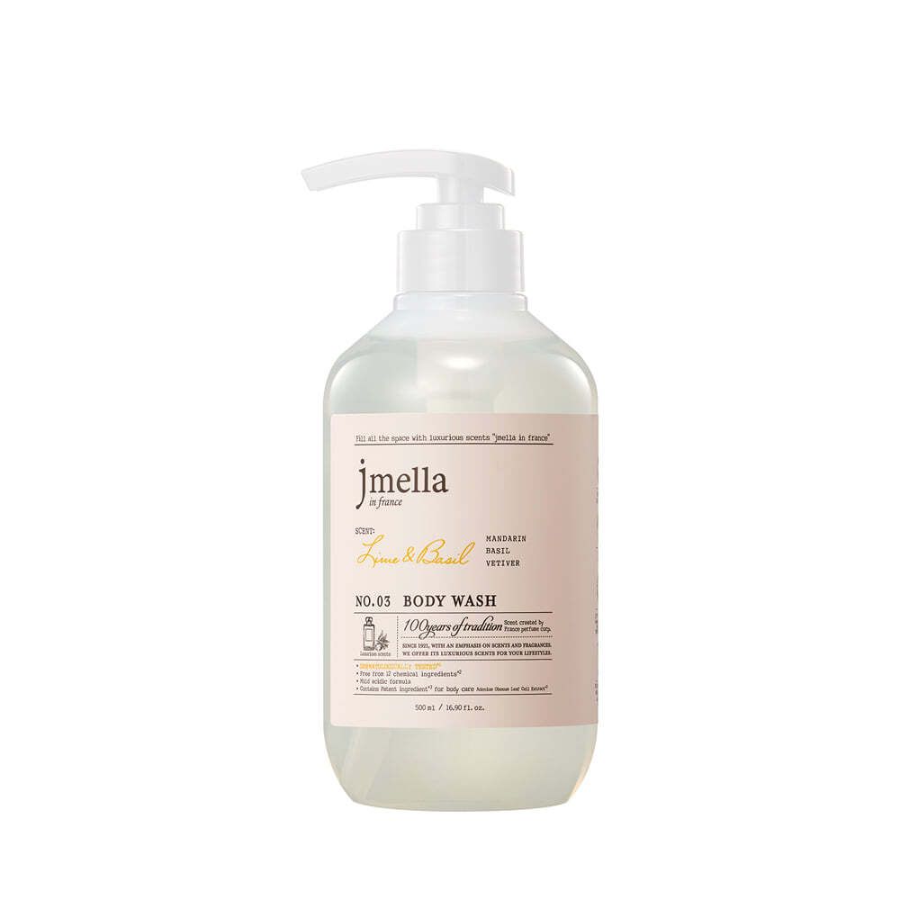 JMELLA Парфюмированный гель для душа "Лайм и базилик" Lime & Basil, 500 мл JMELLA Парфюмированный гель для душа "Лайм и базилик" Lime & Basil, 500 мл