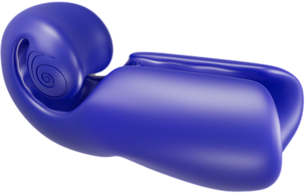 Инновационный SVibe EVO мастурбатор, синий
