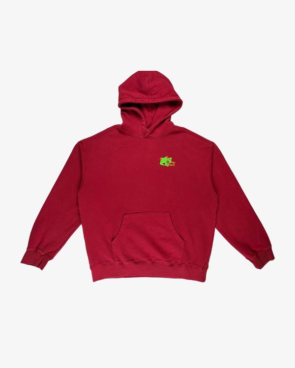 Худи Froggo red/wash красное - фото 1