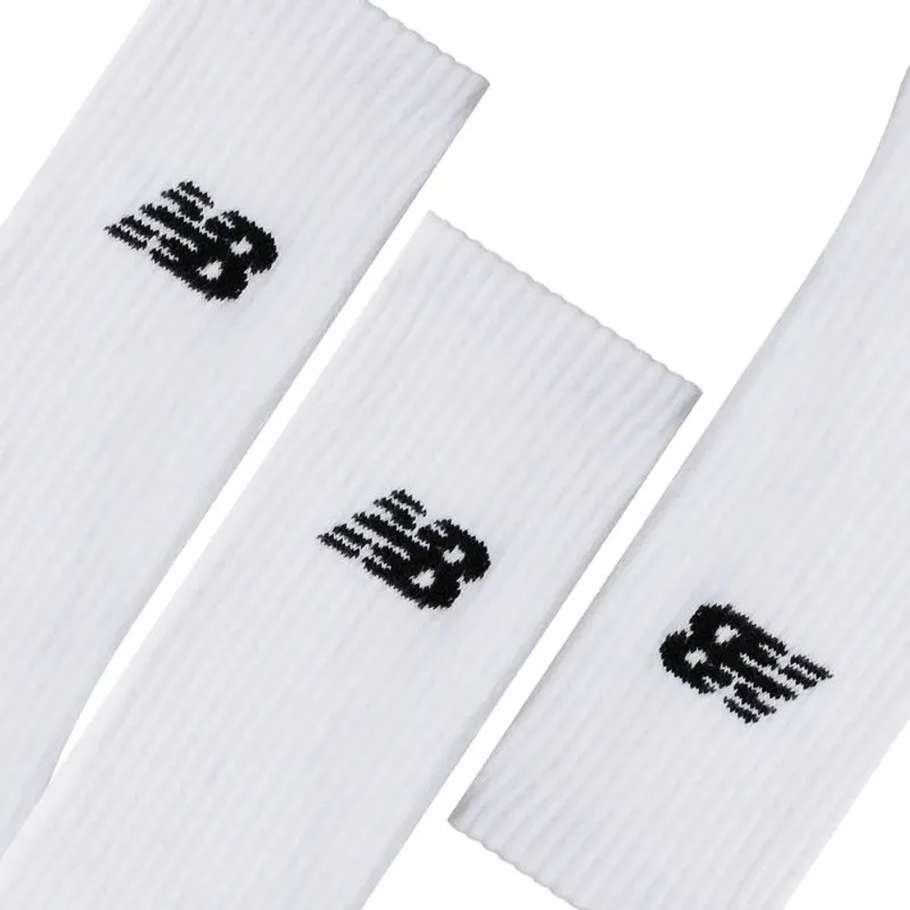 Теннисные носки New Balance Everyday Crew 3P - white