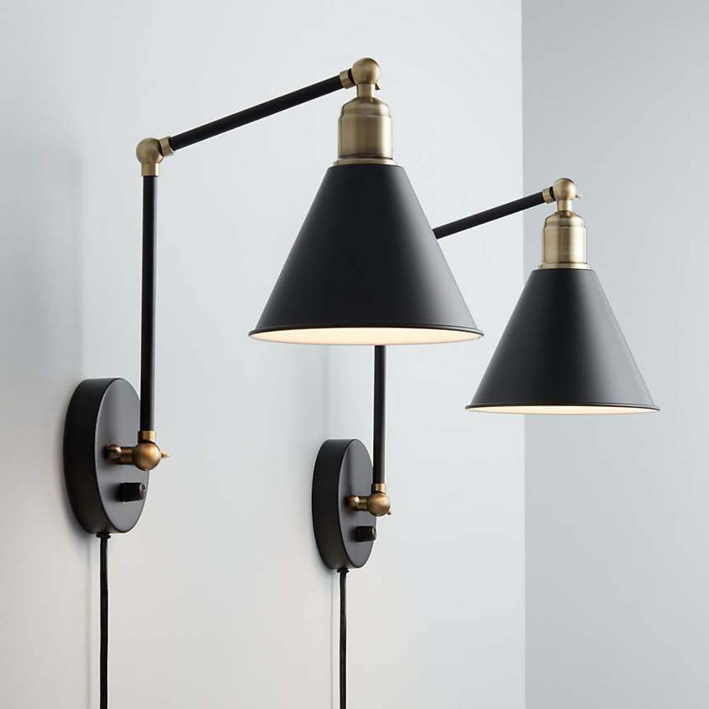 Настенный светильник Industrial Black Lofter