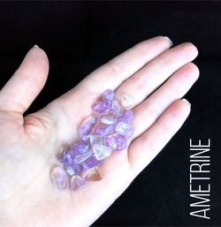 Натуральный камень Ametrine, 5-20мм, 100гр