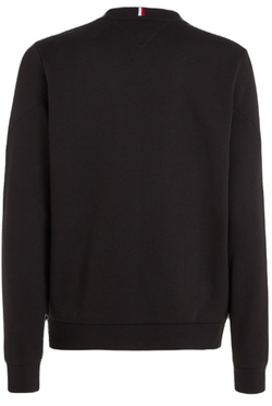 Мужская теннисная кофта Tommy Hilfiger Essentials Crew - black