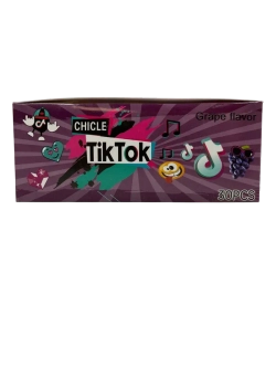 Жевательная резинка TikTok Chile со вкусом винограда