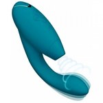 Cтимулятор клитора и точки G Womanizer DUO 2, бирюзовый