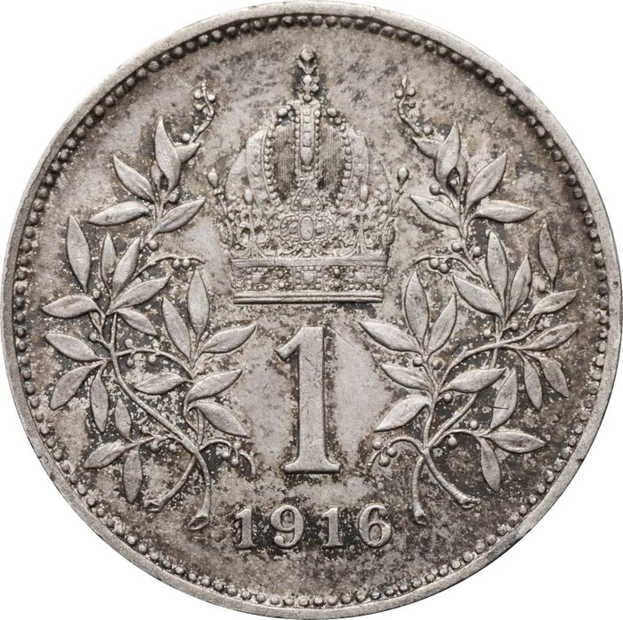 1 крона 1916 Австрия