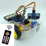 Набор двухколесной машинки 2WD Arduino (Ардуино) uno r3 Lafvin