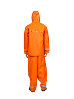 Костюм для защиты от воды TM Waterproofline Fisherman's WPL, ПВХ 500 г/м, оранжевый, 54-56