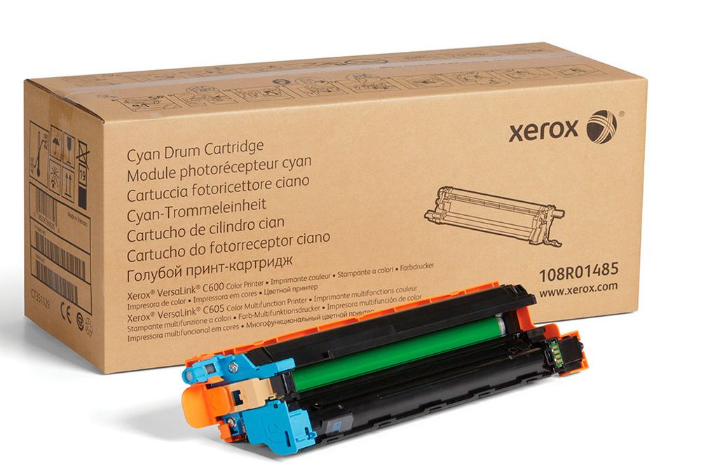 Драм-картридж XEROX VersaLink C600/C605 голубой (108R01485/108R01514)