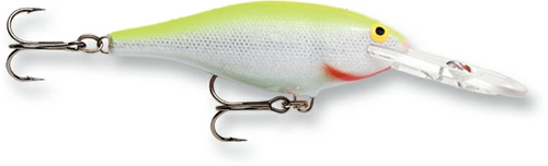 Воблер RAPALA Shad Rap 08 /SFC /плавающий/ 1,5-3,3м, 8см, 11гр