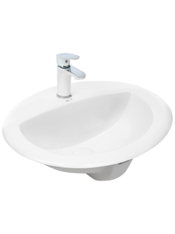 Раковина врезная WeltWasser WW  DEILBACH 6001 510х425х180
