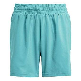 Шорты для мальчика теннисные Adidas Boys Club Tennis 3-Stripes - пудрово-бирюзовый