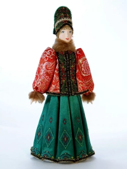 Кукла коллекционная Костромичка Параскива