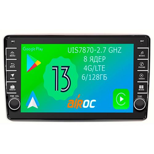 Магнитола для Citroen Jumper, Fiat Ducato, Peugeot Boxer 2006-2022 (без штатной магнитолы) - Airoc AB-1501 (кнопки и крутилки), Android 13, Быстрая, SIM-слот, CarPlay
