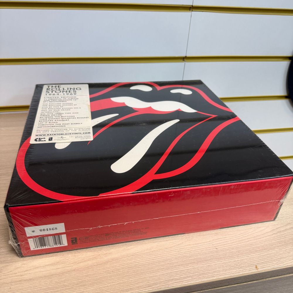 The Rolling Stones – The Rolling Stones (1964-1969) 11 LP + 2 EP 12" Box Set (Европа 2010г.)