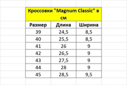 Кроссовки "Magnum Classic"