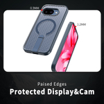 Прозрачный чехол Mesh Pro Magnetic Case для Google Pixel 10А