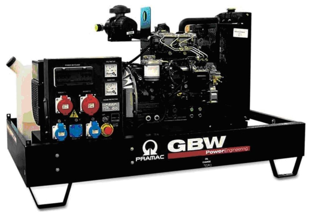 Дизельный генератор Pramac GBW 45 Y 1 фаза с АВР Дизельный генератор Pramac GBW 45 Y 1 фаза с АВР