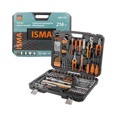 Набор инструментов 216пр. ISMA-38841DS