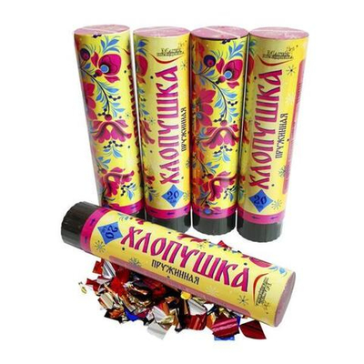 Хлопушка пружинная