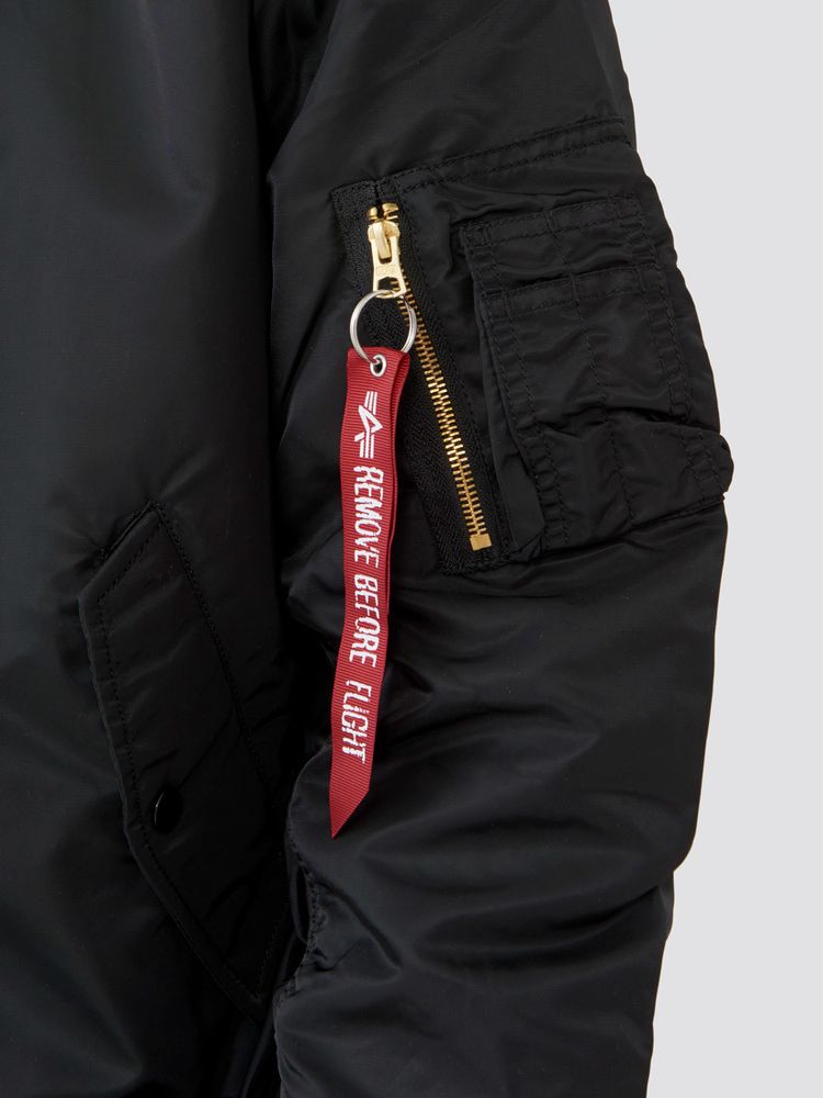 Бомбер Alpha Industries MA-1 Natus Black (Черный)