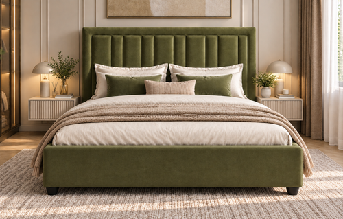 Мягкая кровать с подъемным механизмом "Вертикаль 2" (велюр) Мягкая кровать с подъемным механизмом "Вертикаль 2" (велюр)