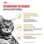 Royal Canin Bengal Adult Бенгал эдалт Корм сухой для взрослых бенгальских кошек старше 12 месяцев 400г