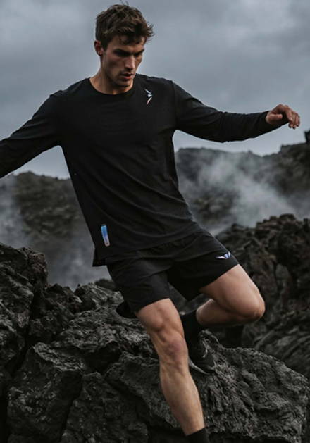 ЛОНГСЛИВ МУЖСКОЙ AIRWEAVE PRO | BLACK