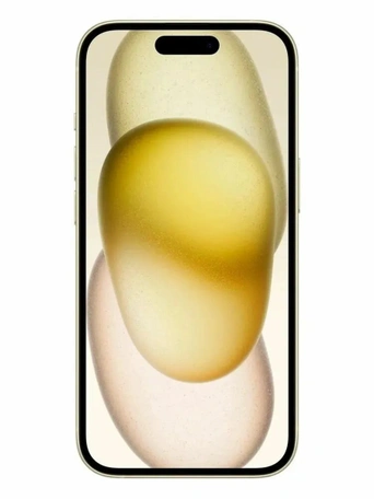 Смартфон Apple iPhone 15 Plus 128 ГБ, Dual: nano SIM + eSIM, желтый
