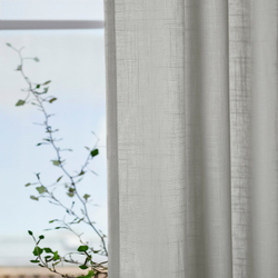IKEA SILVERLÖNN  (ИКЕА СИЛВЕРЛЁНН)  -  Тюль, 2 шт. - светло-серый/на тесьме 145x300 см
