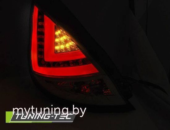 Задние фонари для Ford Fiesta VII 5D (08-12) LED Smoke