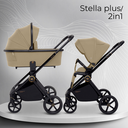 Коляска 2в1 Sweet Baby Stella Plus Beige