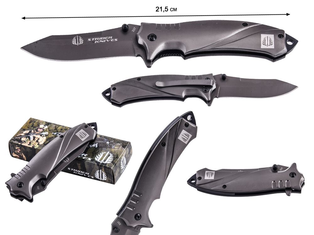 Складной нож Strider Knives 337 Titanium