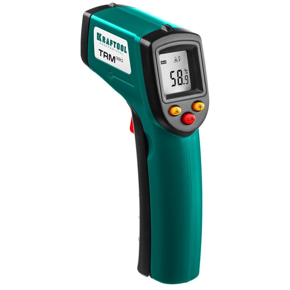 KRAFTOOL TRM-380, -50° +380°С, пирометр инфракрасный (45707-380)