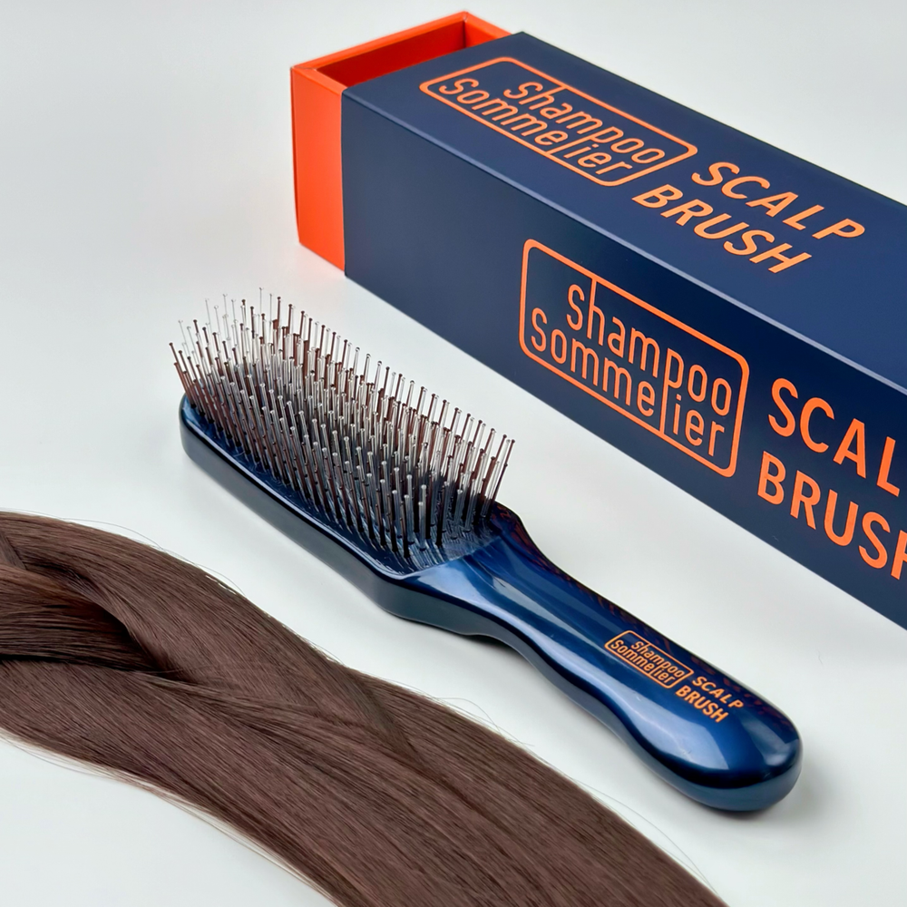 Массажная расческа с терагерцовым покрытием Shampoo Sommelier Scalp Brush
