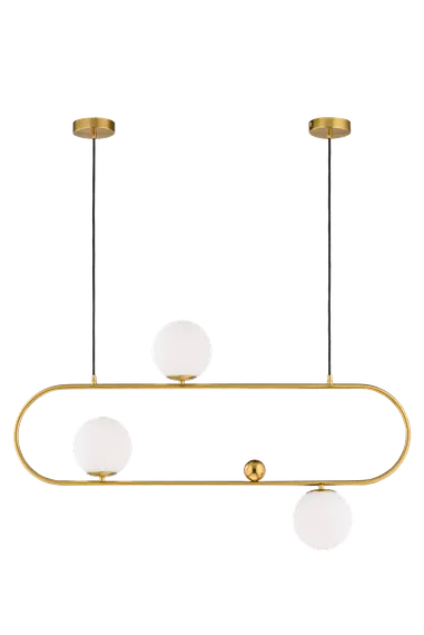 Светильник подвесной на штанге NewRgy 311P/3 BRONZE, 3×40 Вт, бронзовый
