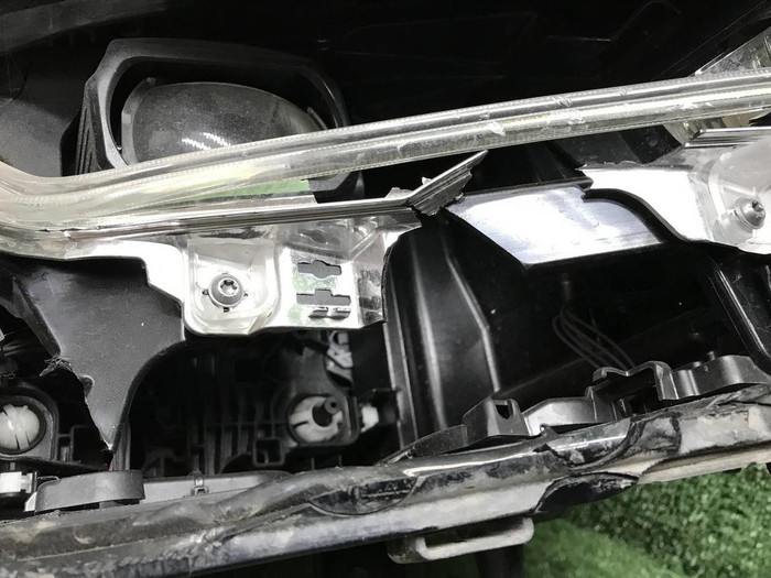 Битая Фара правая BMW 5er G30 (2020-2023) LED