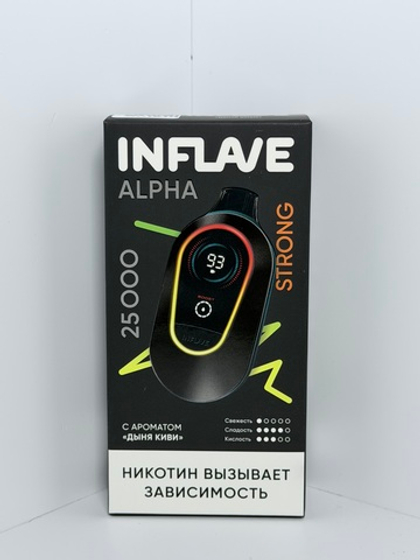 Inflave Alpha 25000 Strong Дыня Киви