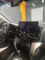 Магнитола для Toyota Land Cruiser 200 2007-2015 (климат на ШГУ, поддержка 360) - RDL-LC200H-07-15-New-A монитор 12.3" на Android 12, Быстрая, CarPlay, 4G SIM-слот