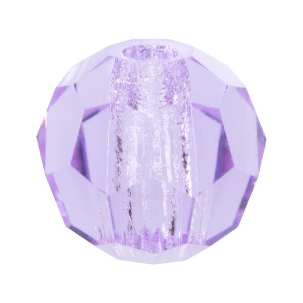 Бусины стекло ⌀4 мм, 24 шт, сиреневый/violet, Preciosa 451-19-602